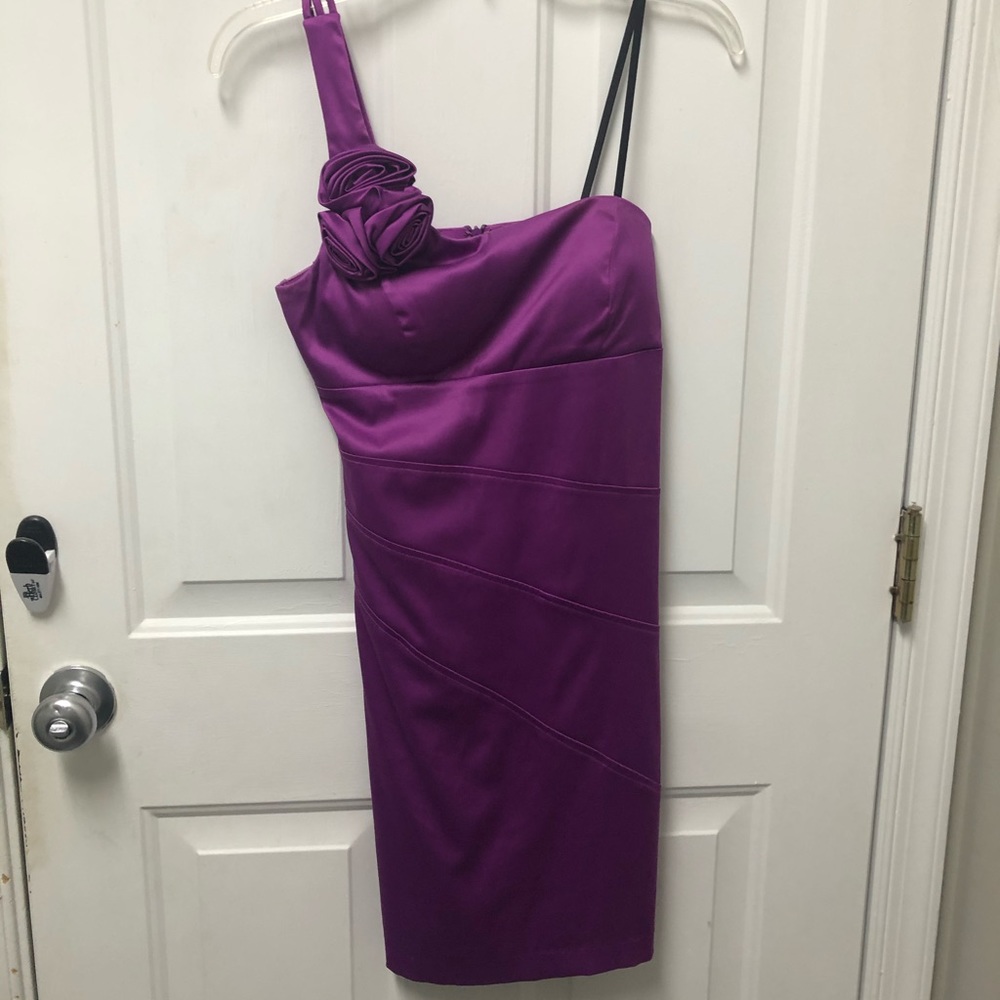 City Studio Purple Dress
